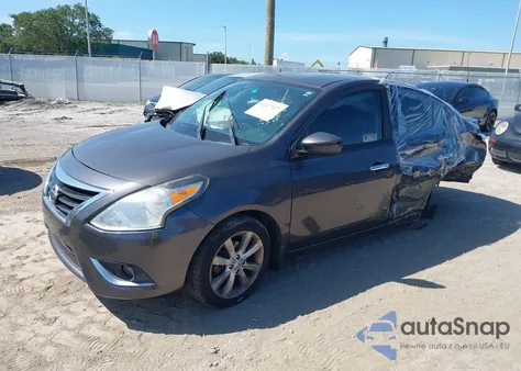 2015 Nissan Versa 1.6 Sl из США, поврежденный, VIN 3N1CN7AP7FL908222